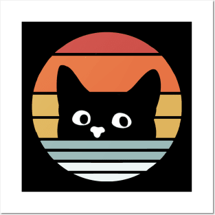 Retro Cat Posters and Art